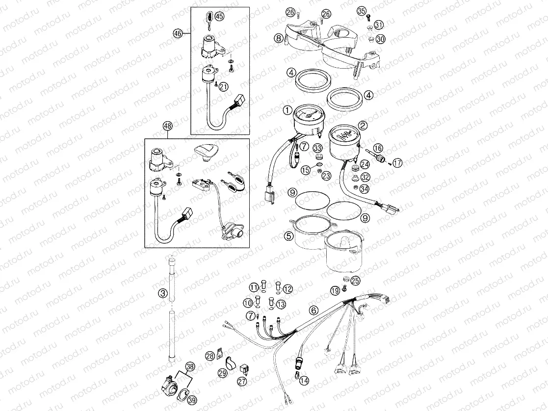 INSTRUMENTS / LOCK SYSTEM