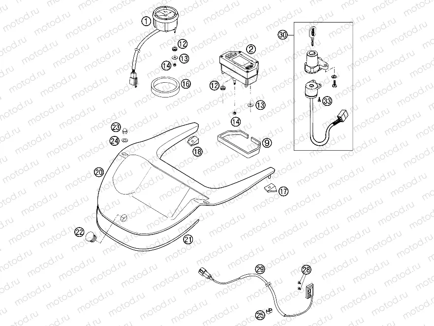 INSTRUMENTS / LOCK SYSTEM