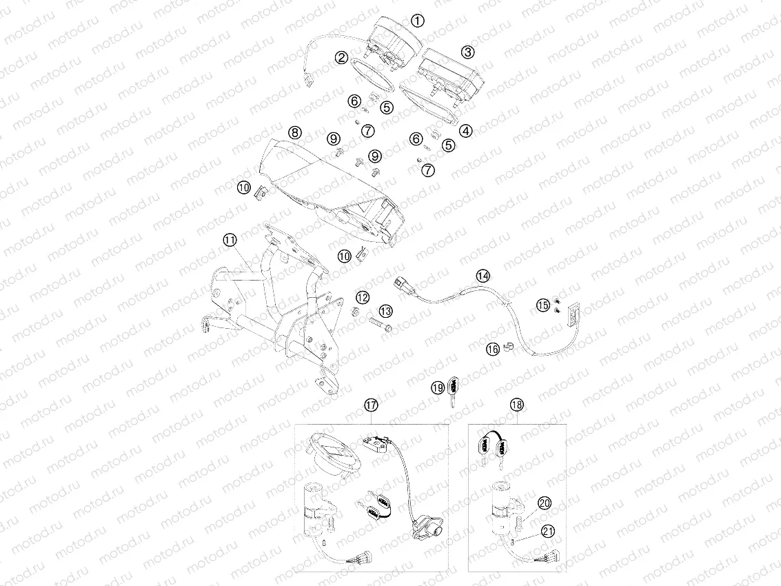 INSTRUMENTS / LOCK SYSTEM
