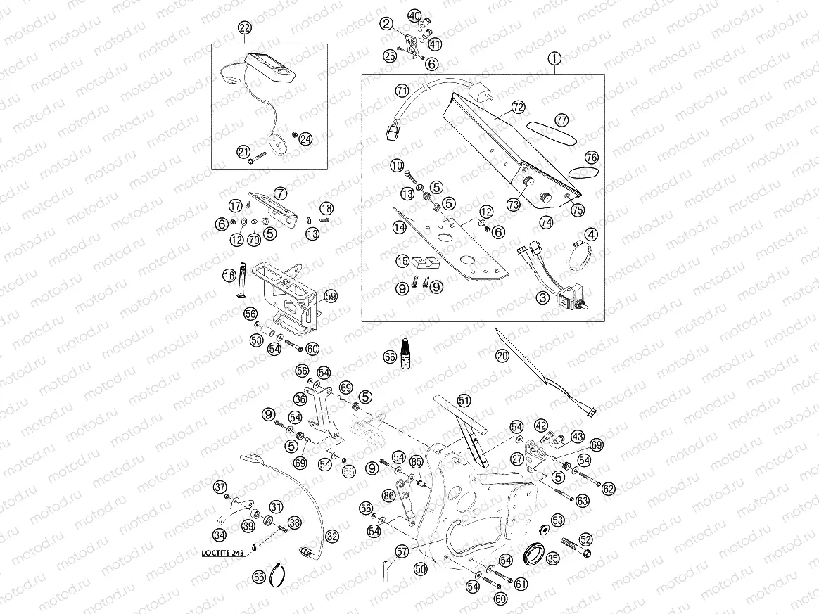 INSTRUMENTS / LOCK SYSTEM