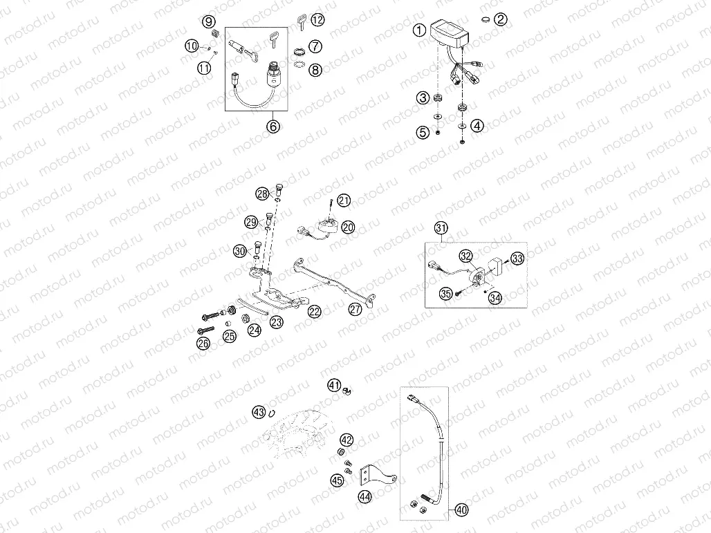 INSTRUMENTS / LOCK SYSTEM