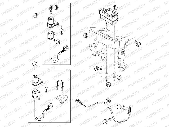 INSTRUMENTS / LOCK SYSTEM