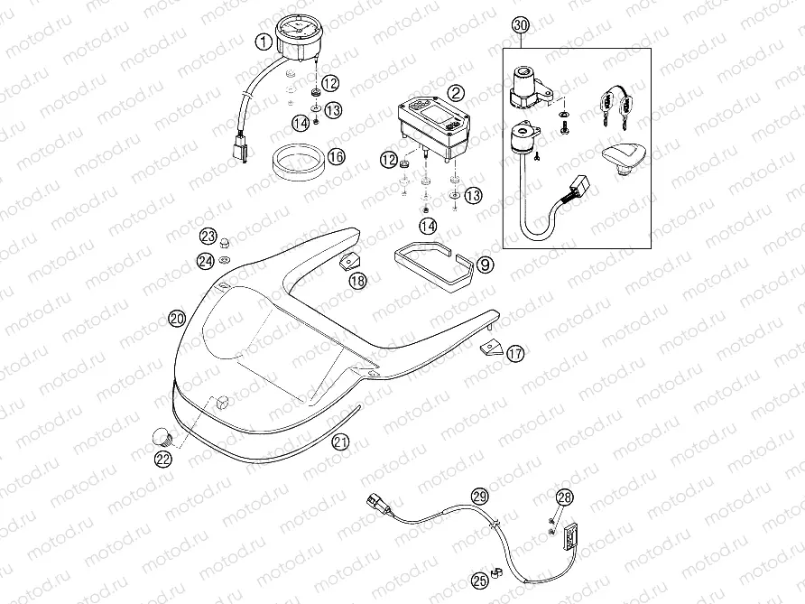 INSTRUMENTS / LOCK SYSTEM
