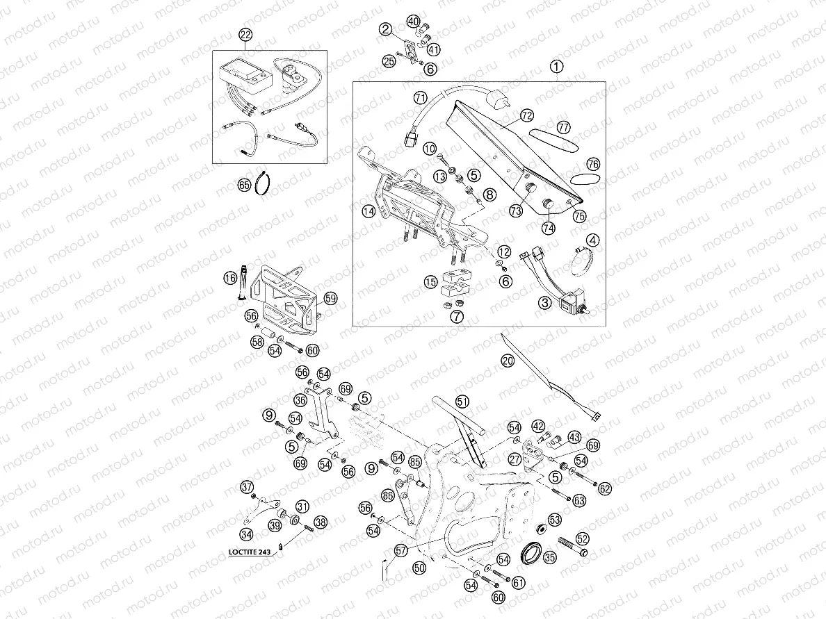 INSTRUMENTS / LOCK SYSTEM