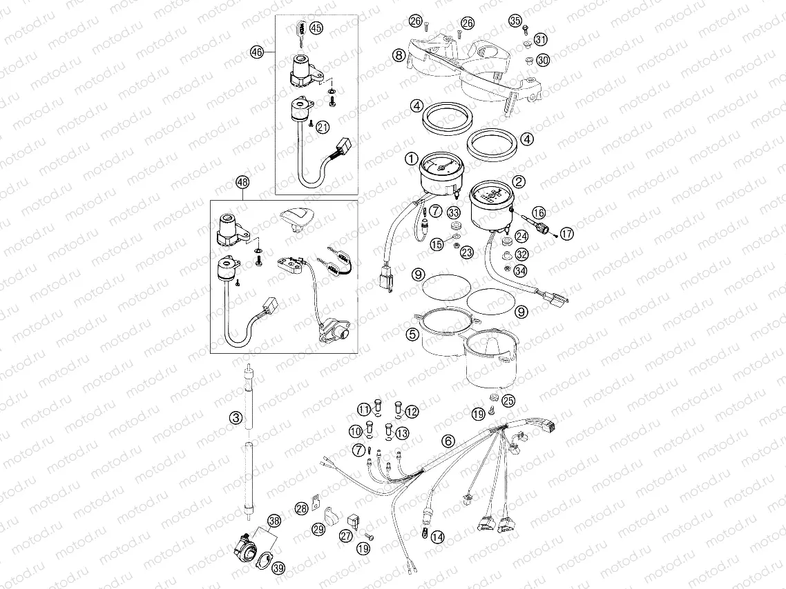 INSTRUMENTS / LOCK SYSTEM