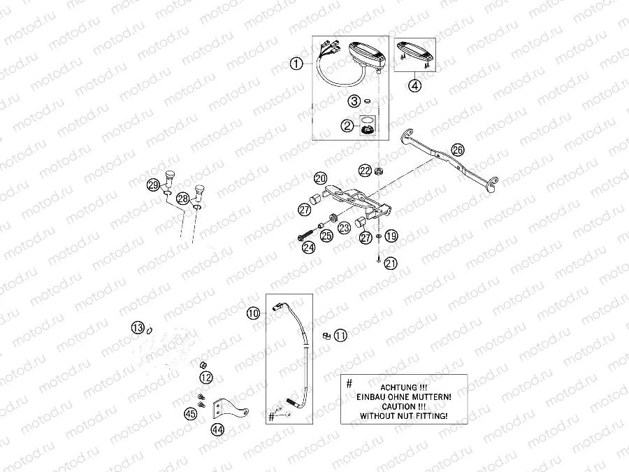 INSTRUMENTS / LOCK SYSTEM