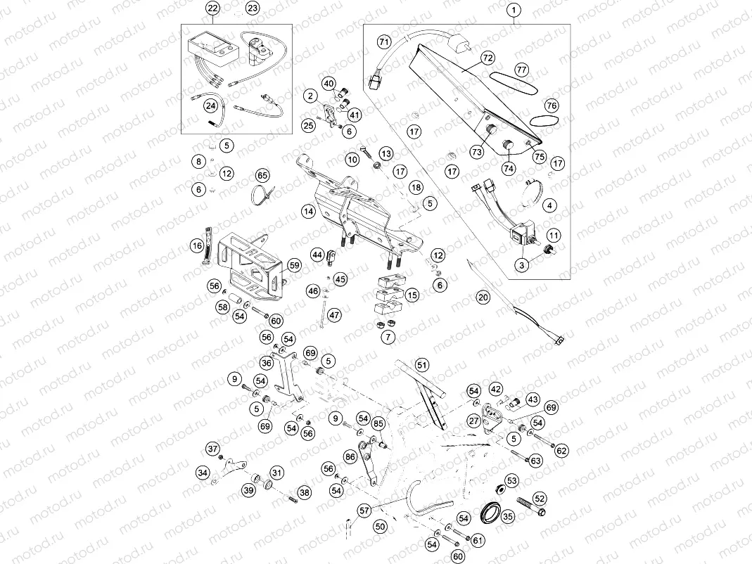 INSTRUMENTS / LOCK SYSTEM