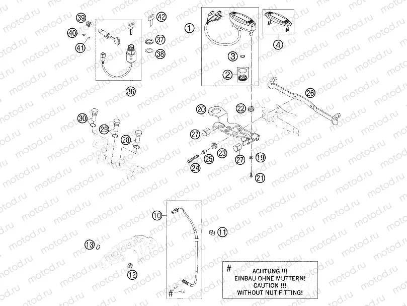 INSTRUMENTS / LOCK SYSTEM