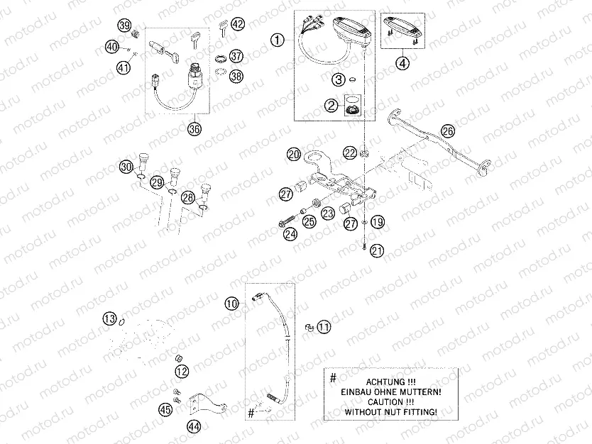 INSTRUMENTS / LOCK SYSTEM