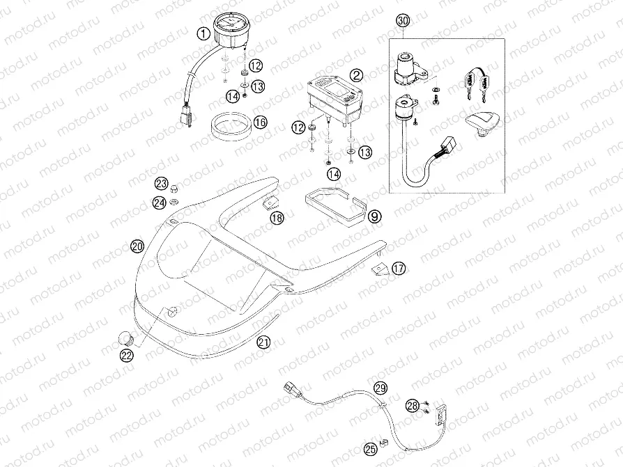 INSTRUMENTS / LOCK SYSTEM