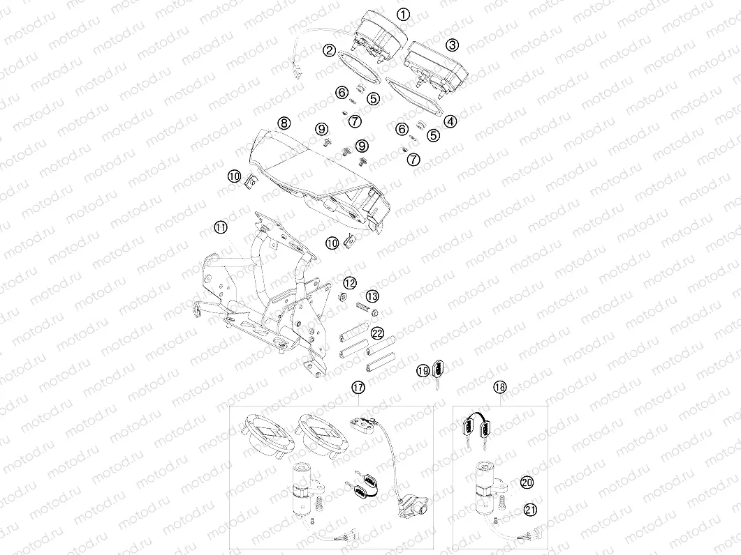 INSTRUMENTS / LOCK SYSTEM