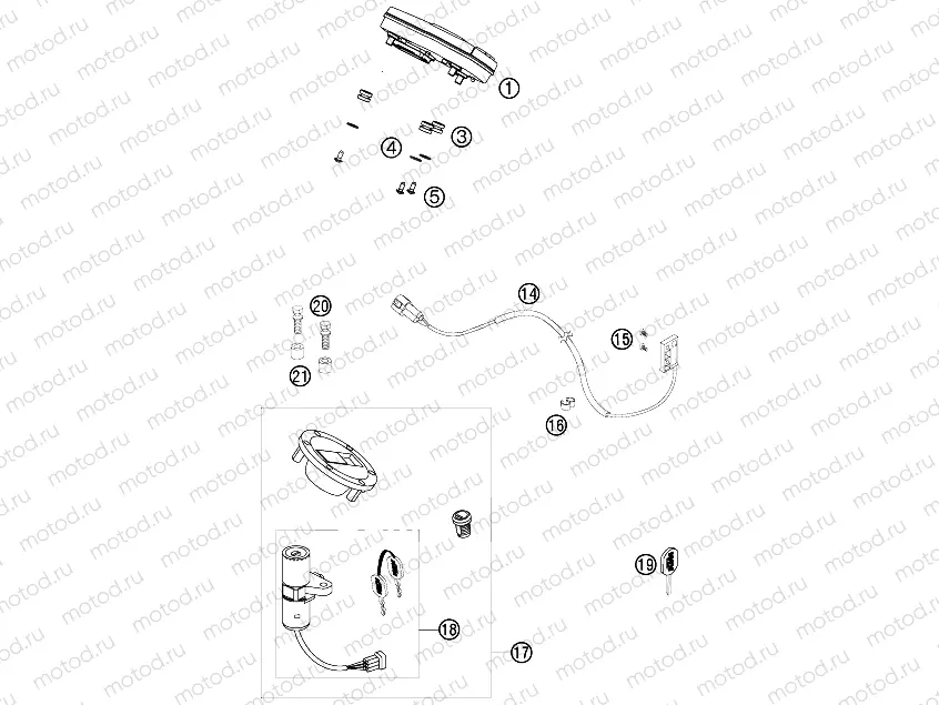 INSTRUMENTS / LOCK SYSTEM