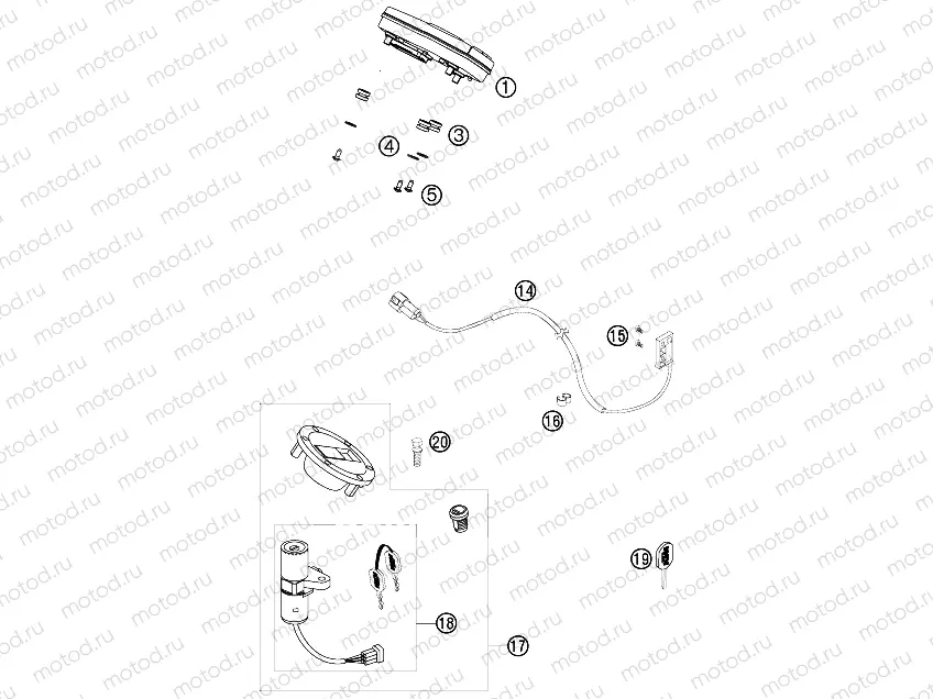 INSTRUMENTS / LOCK SYSTEM