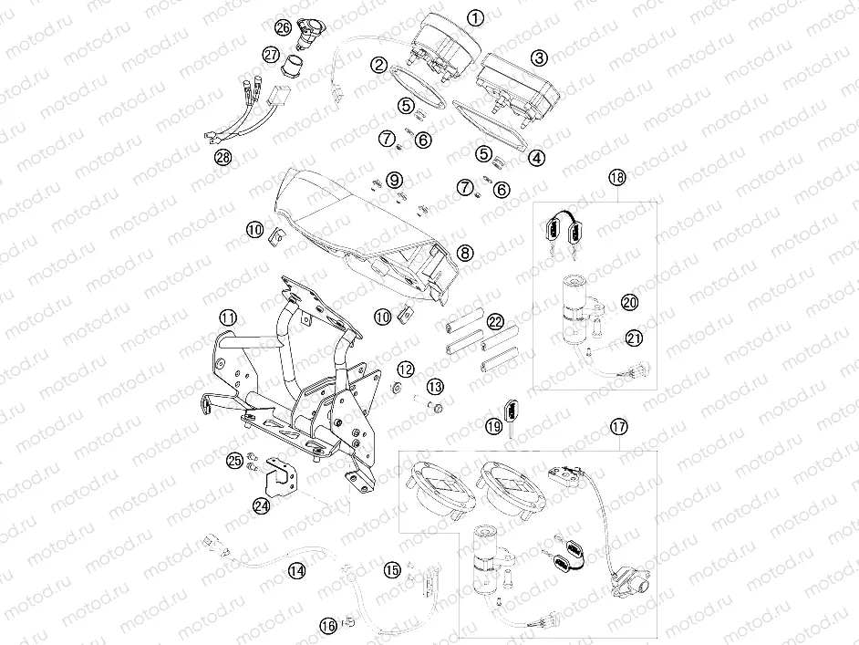 INSTRUMENTS / LOCK SYSTEM