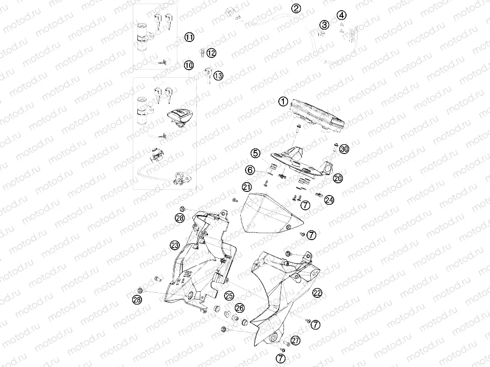 INSTRUMENTS / LOCK SYSTEM