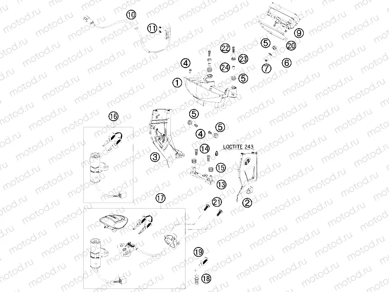 INSTRUMENTS / LOCK SYSTEM