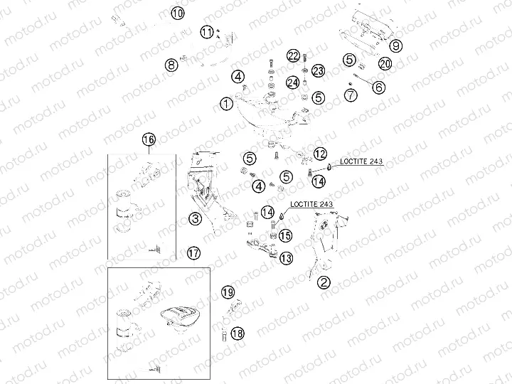 INSTRUMENTS / LOCK SYSTEM