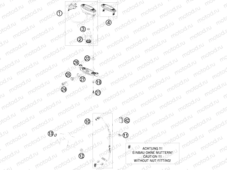 INSTRUMENTS / LOCK SYSTEM