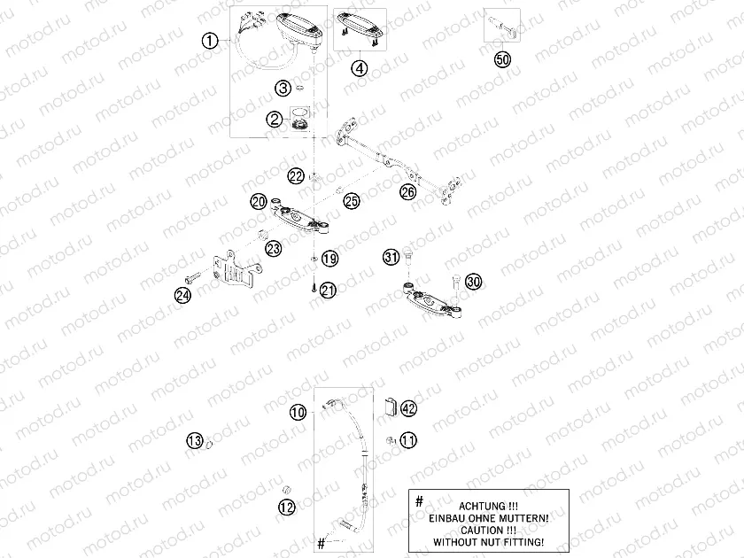 INSTRUMENTS / LOCK SYSTEM