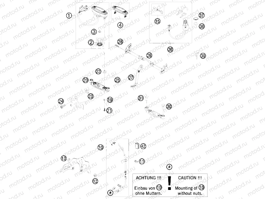 INSTRUMENTS / LOCK SYSTEM