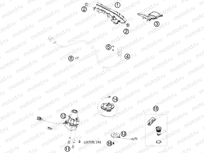 INSTRUMENTS / LOCK SYSTEM