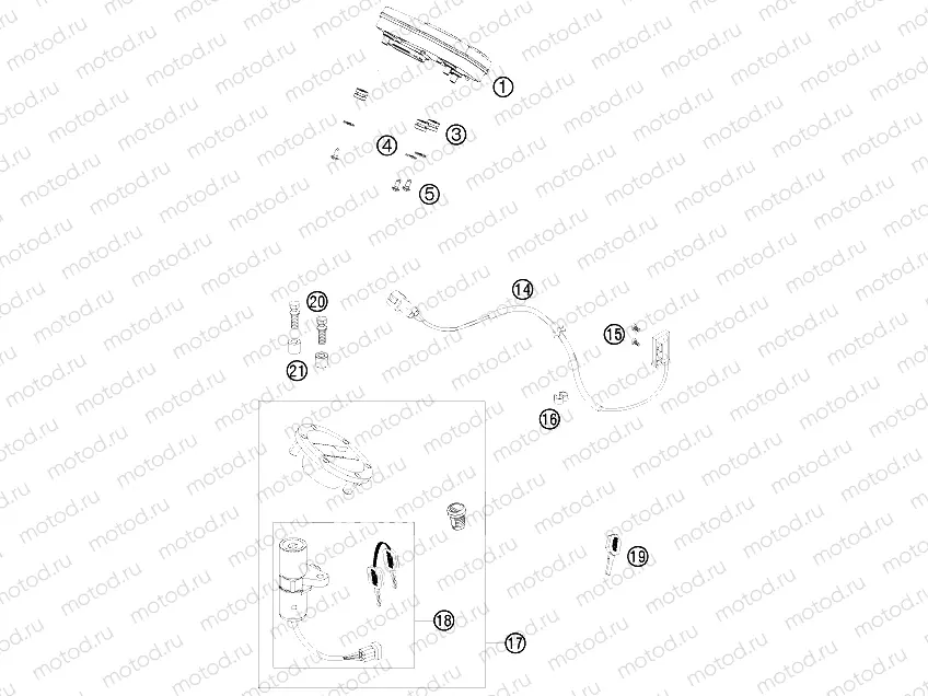 INSTRUMENTS / LOCK SYSTEM