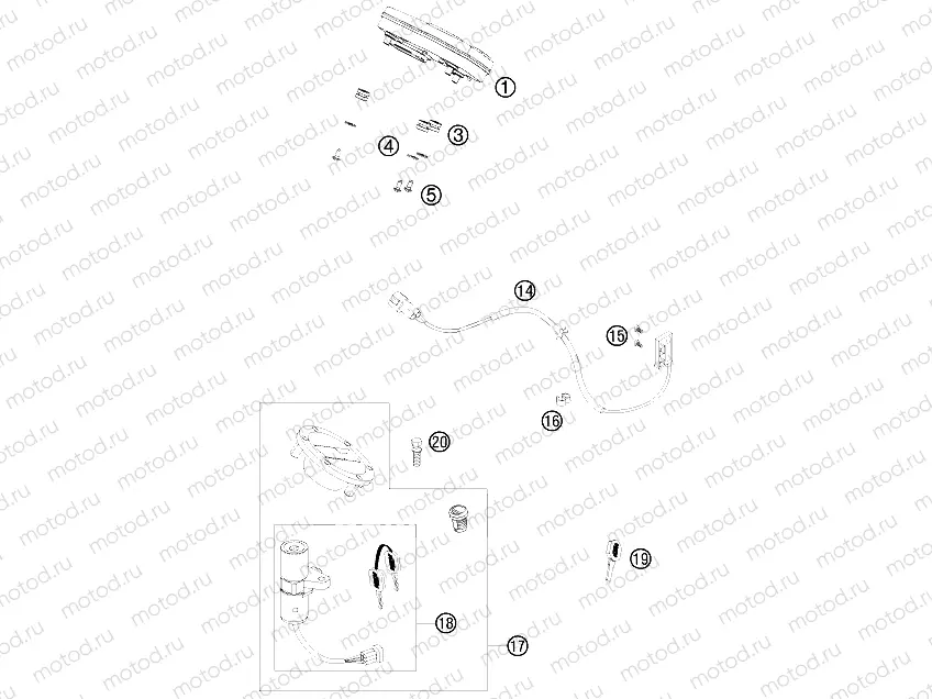 INSTRUMENTS / LOCK SYSTEM