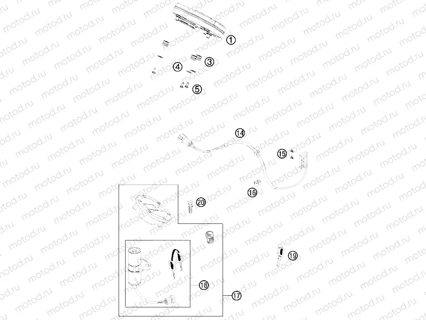 INSTRUMENTS / LOCK SYSTEM
