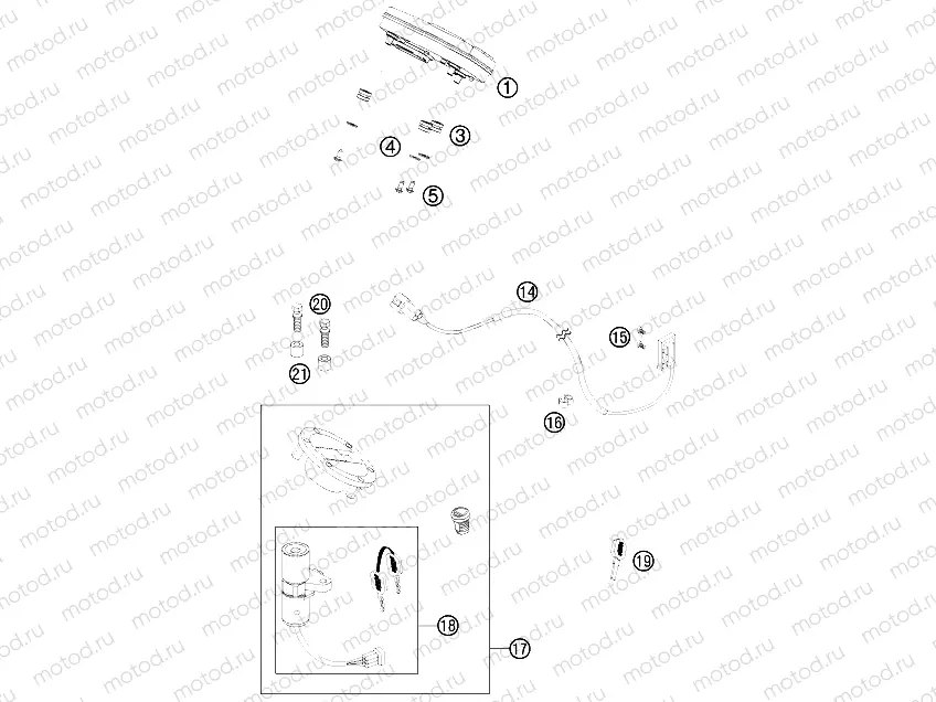 INSTRUMENTS / LOCK SYSTEM