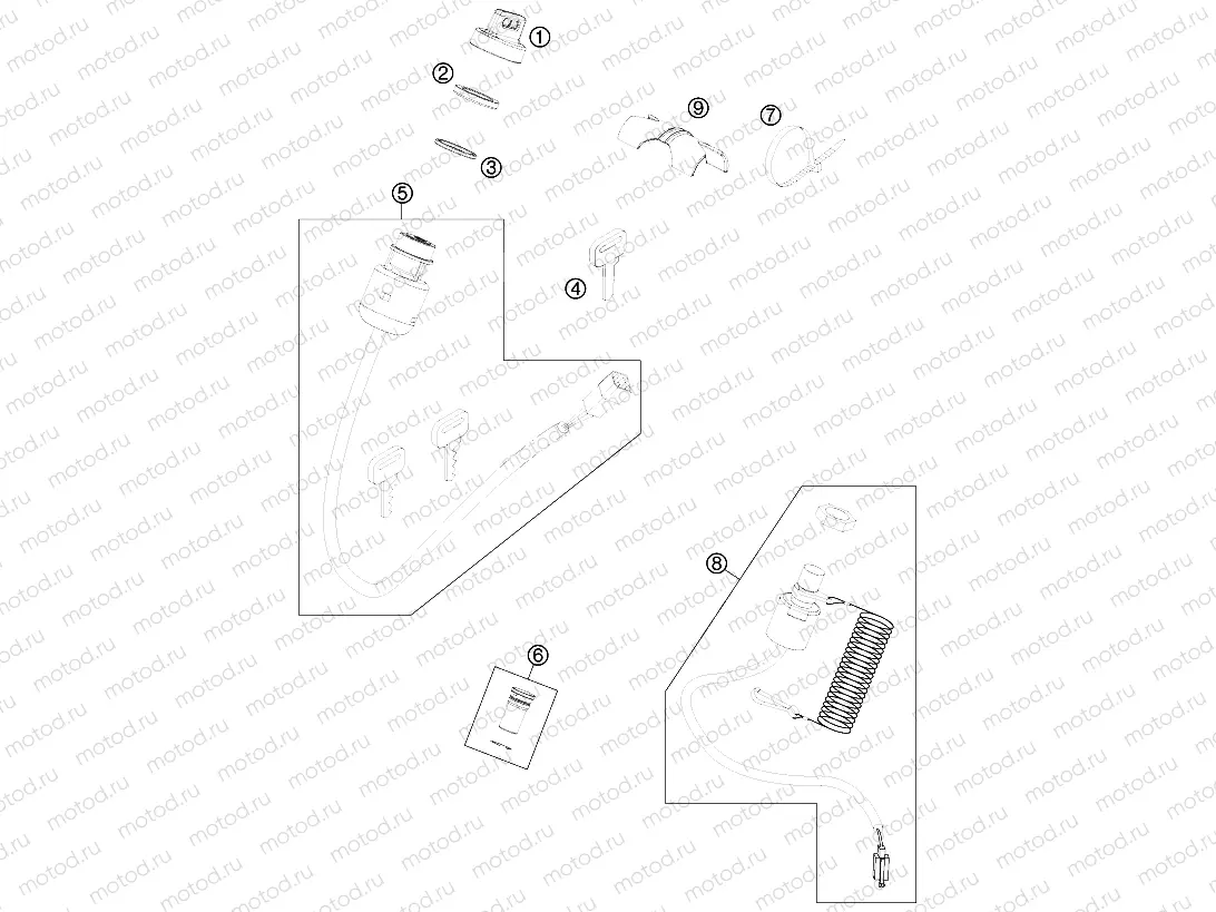 INSTRUMENTS / LOCK SYSTEM