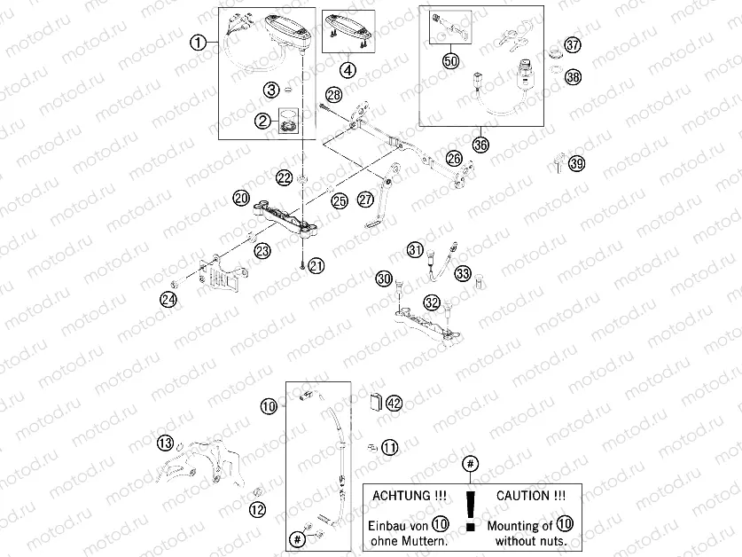 INSTRUMENTS / LOCK SYSTEM