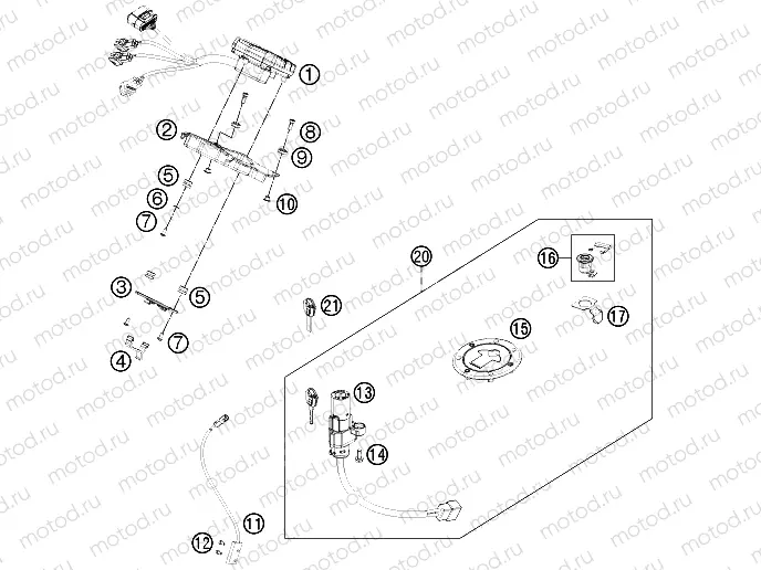 INSTRUMENTS / LOCK SYSTEM