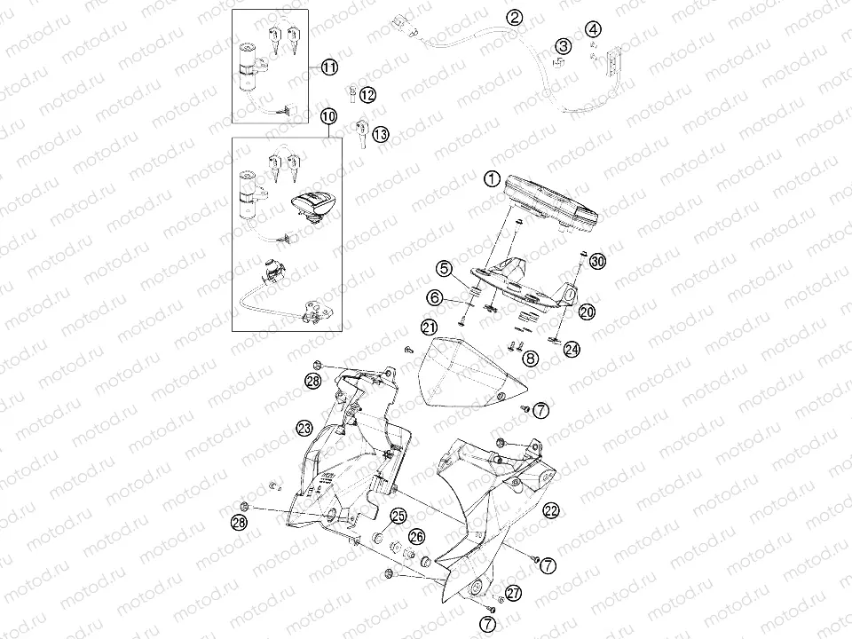 INSTRUMENTS / LOCK SYSTEM