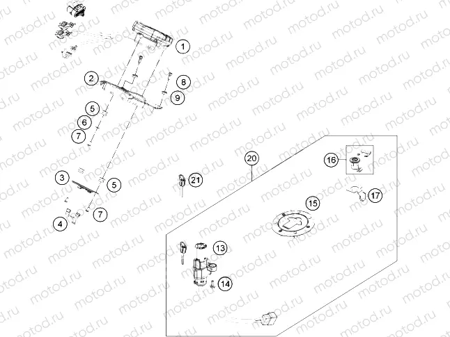 INSTRUMENTS / LOCK SYSTEM