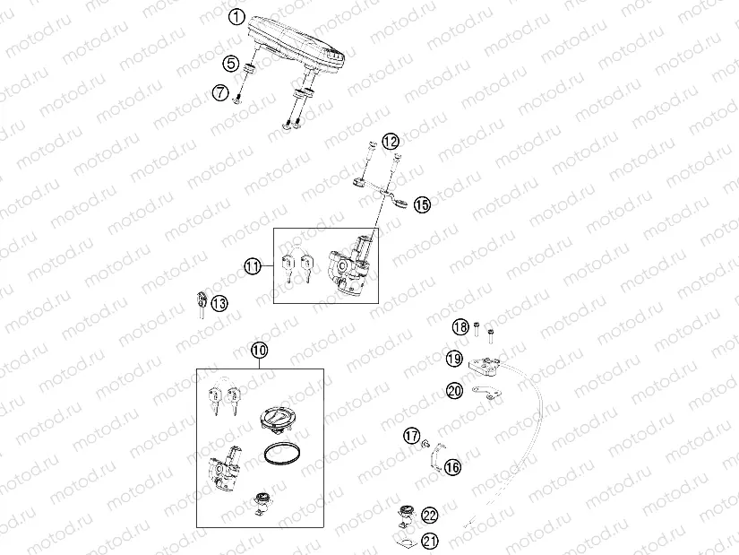 INSTRUMENTS / LOCK SYSTEM