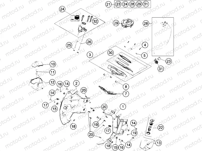 INSTRUMENTS / LOCK SYSTEM