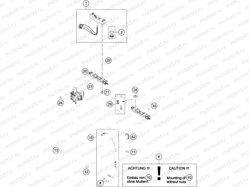 INSTRUMENTS / LOCK SYSTEM