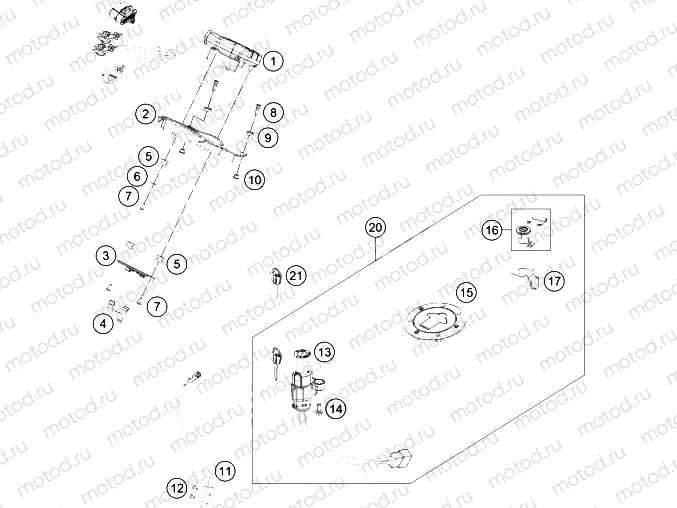 INSTRUMENTS / LOCK SYSTEM