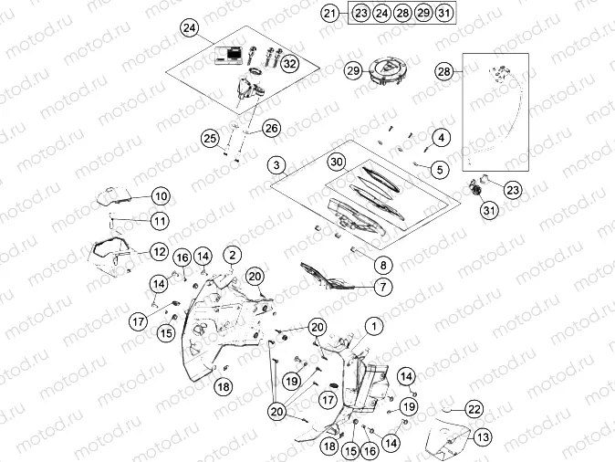 INSTRUMENTS / LOCK SYSTEM
