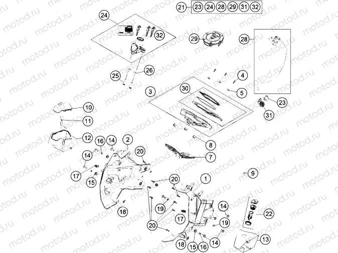 INSTRUMENTS / LOCK SYSTEM