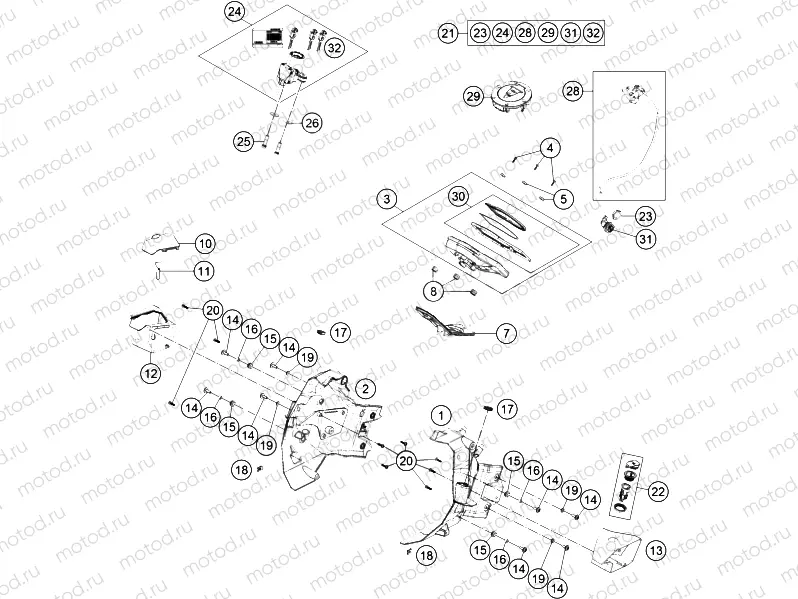INSTRUMENTS / LOCK SYSTEM