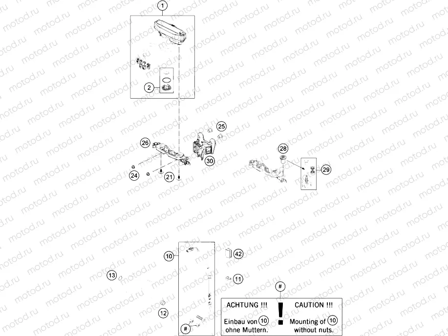 INSTRUMENTS / LOCK SYSTEM