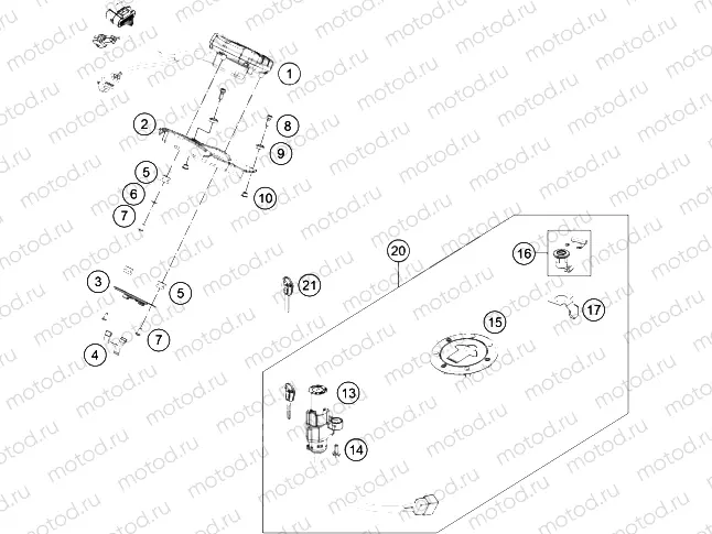 INSTRUMENTS / LOCK SYSTEM