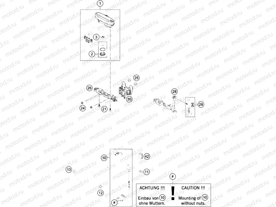 INSTRUMENTS / LOCK SYSTEM