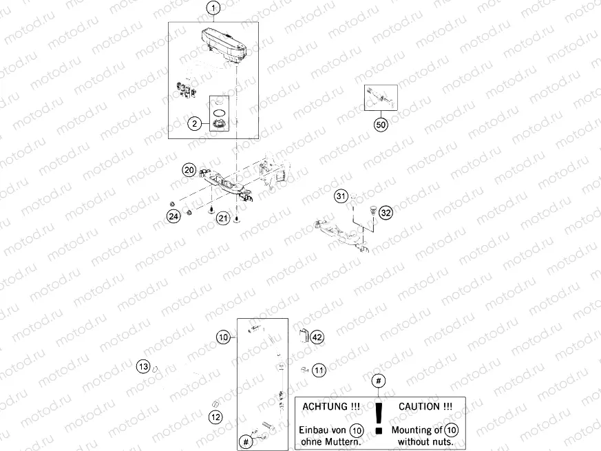INSTRUMENTS / LOCK SYSTEM