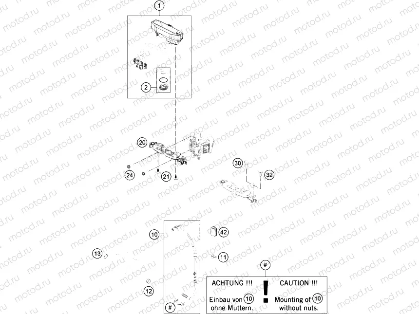 INSTRUMENTS / LOCK SYSTEM