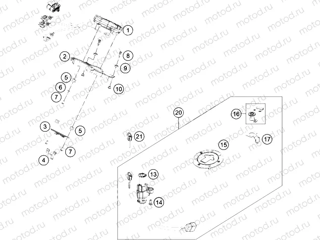 INSTRUMENTS / LOCK SYSTEM