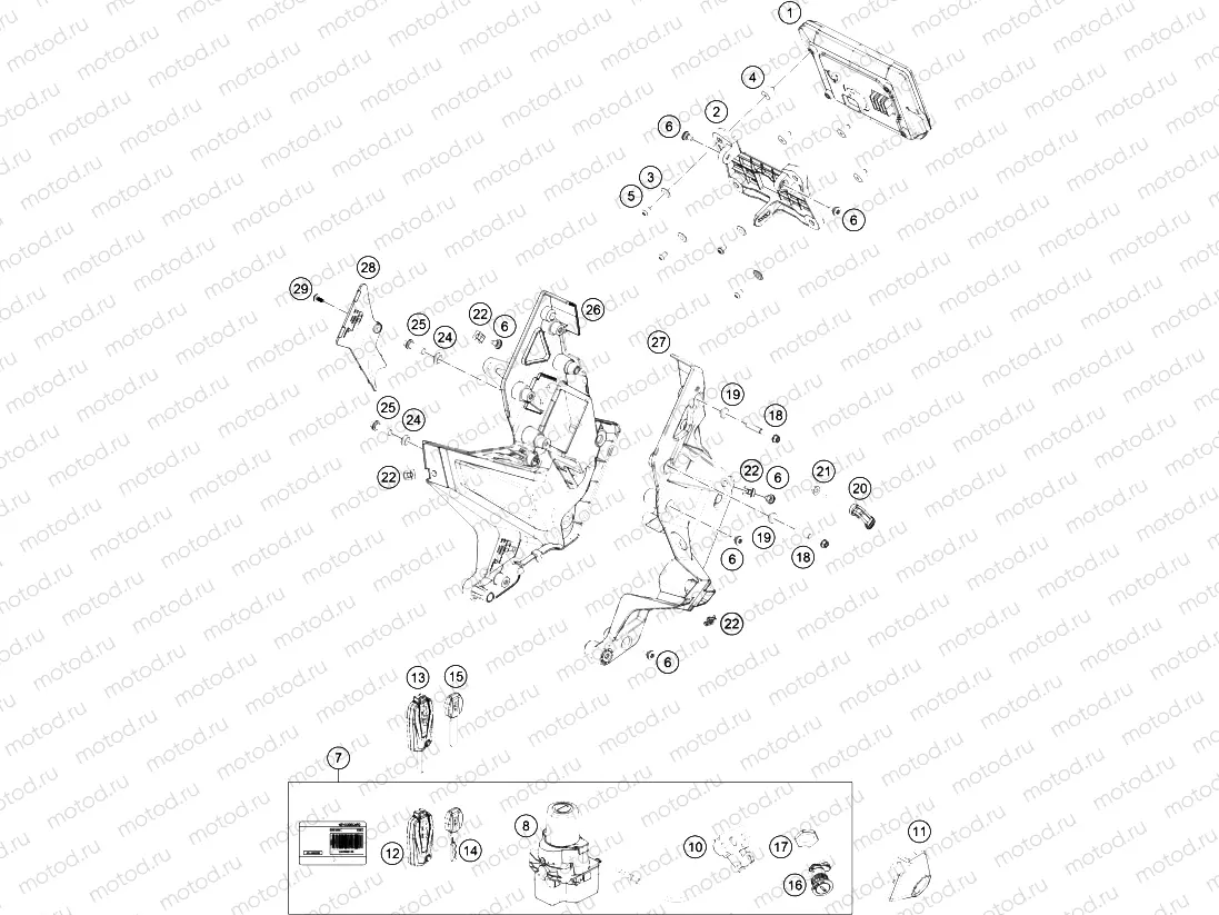 INSTRUMENTS / LOCK SYSTEM