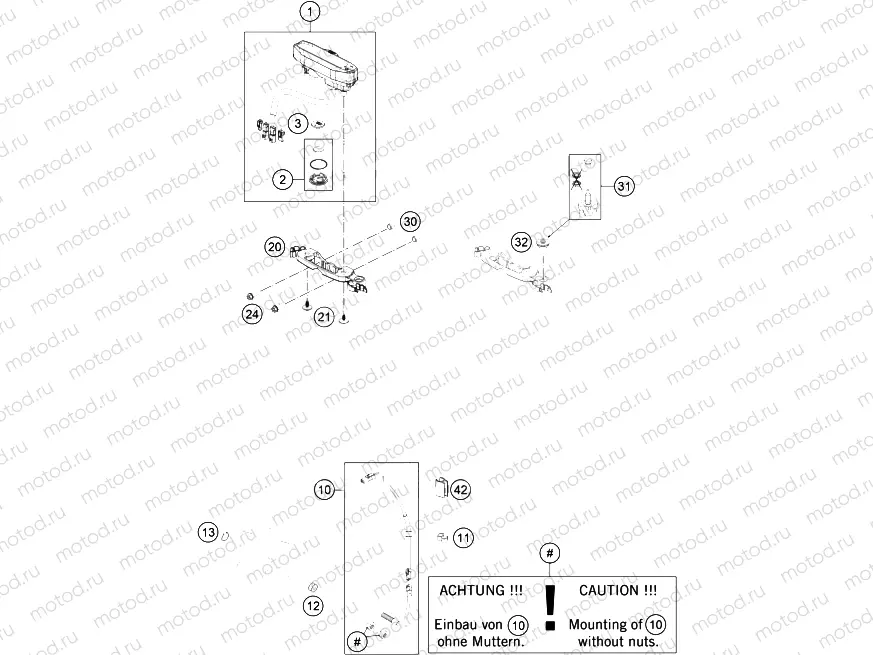INSTRUMENTS / LOCK SYSTEM