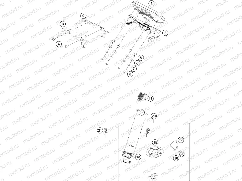 INSTRUMENTS / LOCK SYSTEM